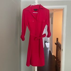 Poppy Red Work Dress